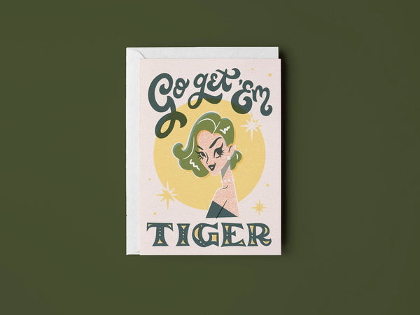 Go Get'em Tiger Card