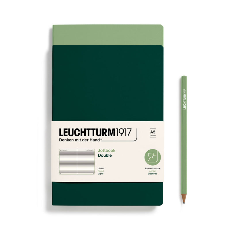 Leuchtturm Softcover Double Jottbook A5