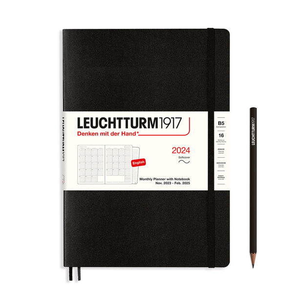 Leuchtturm Softcover '2024 Monthly Planner' Composition B5