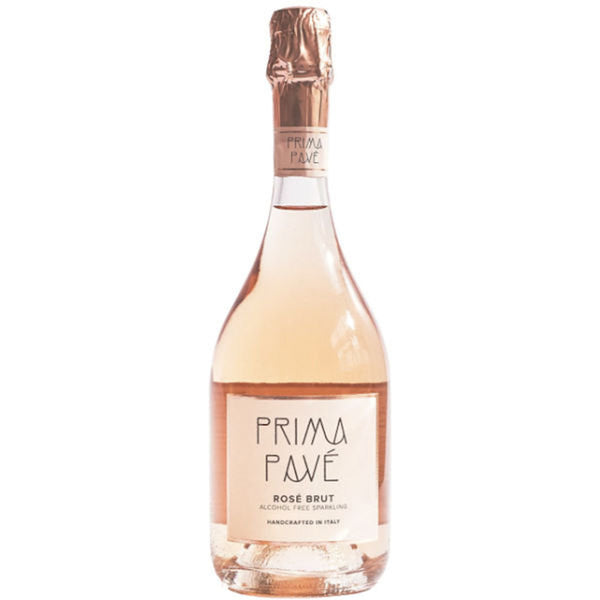 Prima Pavé Rosé Brut Non-Alcoholic Sparkling Rosé Wine, 750ml