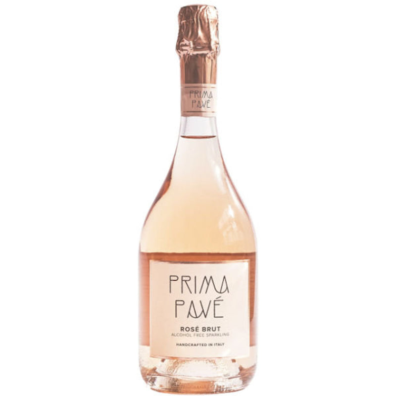 Prima Pavé Rosé Brut Non-Alcoholic Sparkling Rosé Wine, Various Sizes
