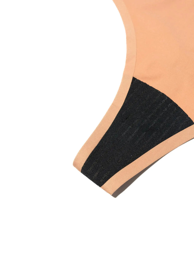 Saalt Leakproof Seamless Thong Underwear - Volcanic Black