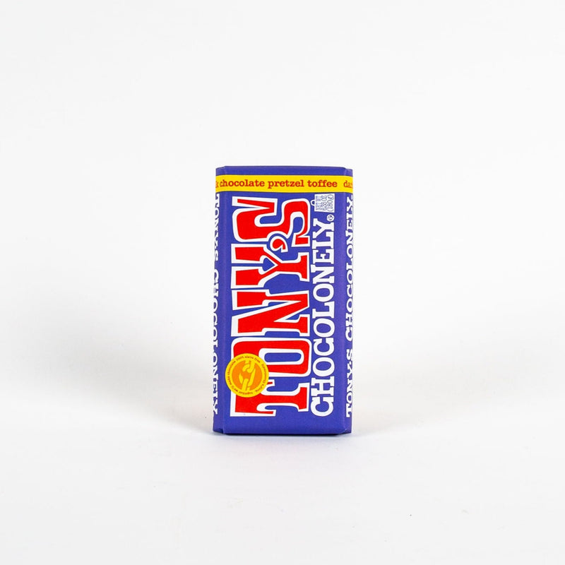 Tony's Chocolonely, Dark Milk Pretzel Toffee