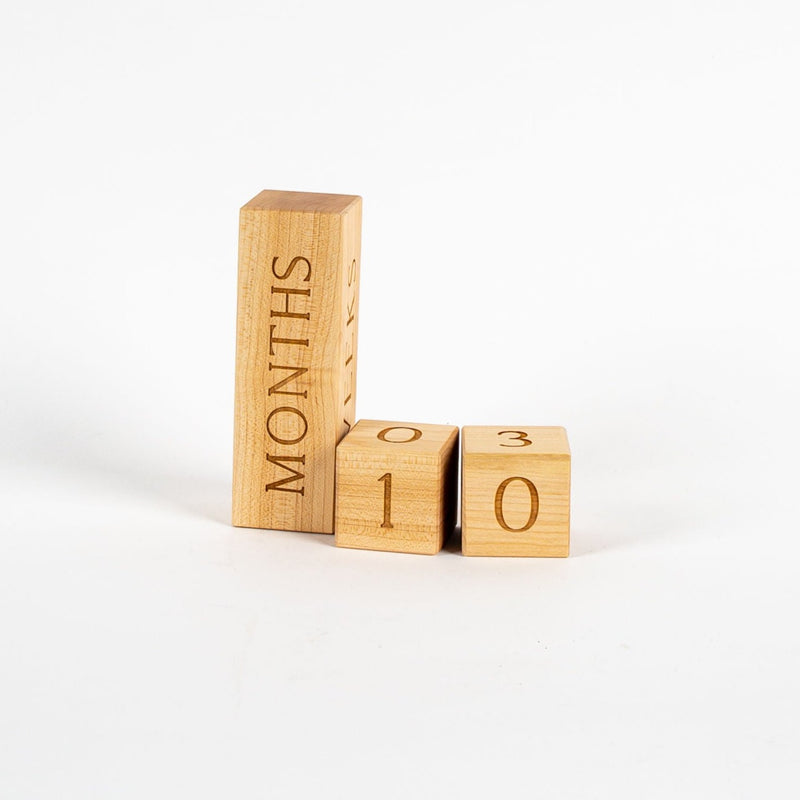Wooden Milestone Blocks