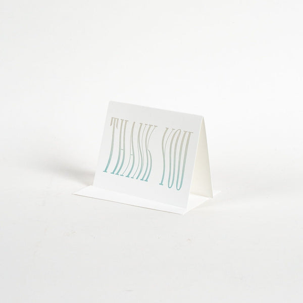Wavy Thank You Card