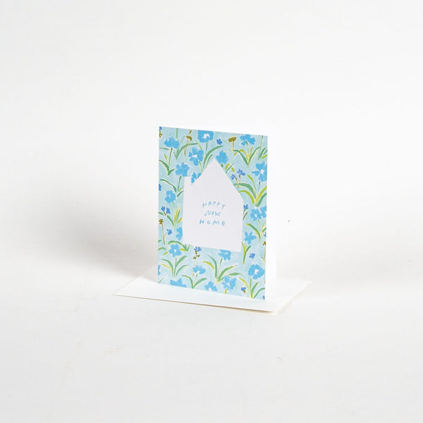 Floral New Home Card