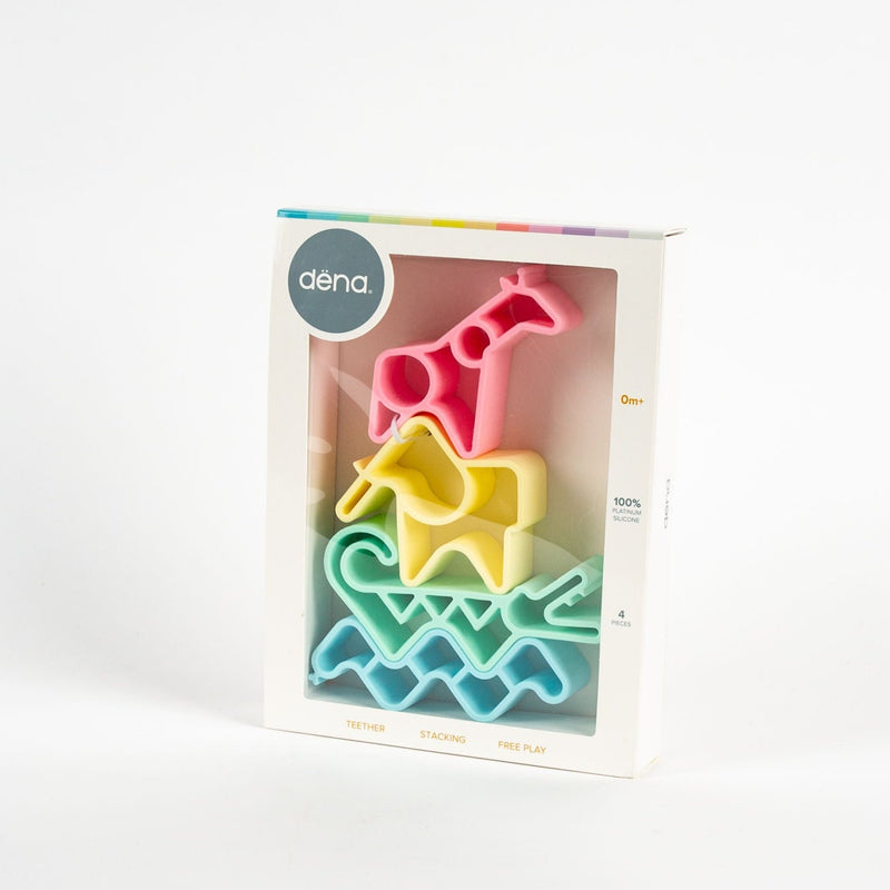 Soft Silicone Stacking Animals