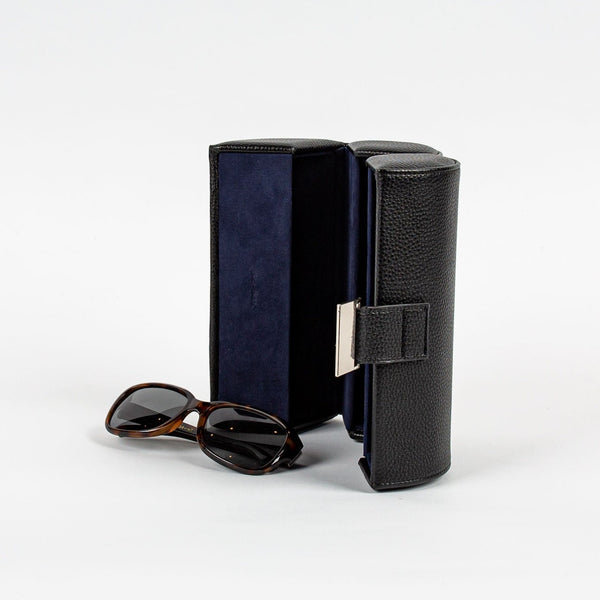 Leather Roll-Up Sunglass Case