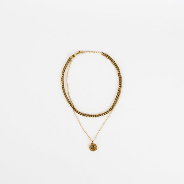 Edina Coin Necklace