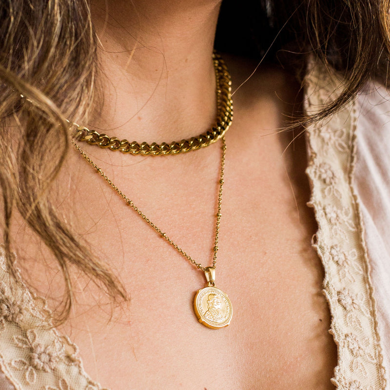 Edina Coin Necklace
