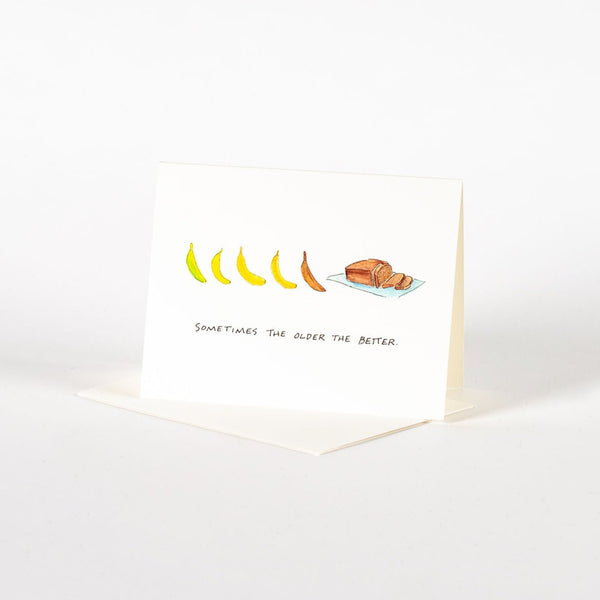 Banana Bread Birthday Card