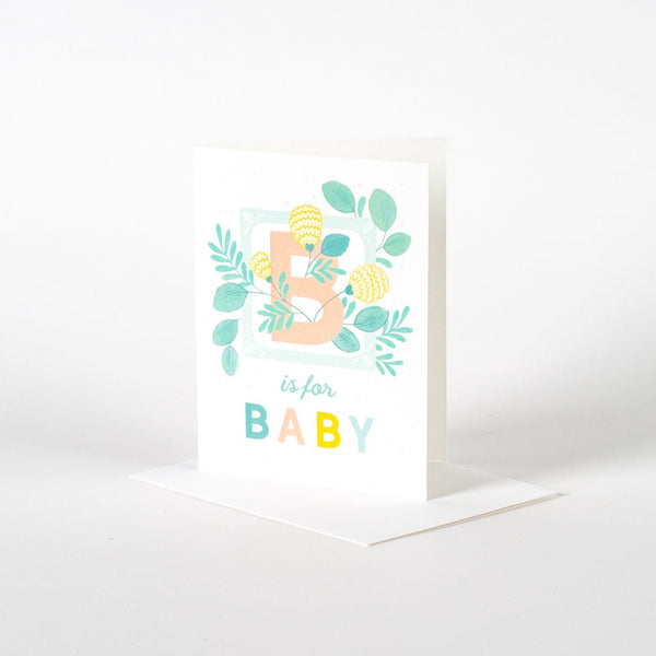 B is for Baby Card