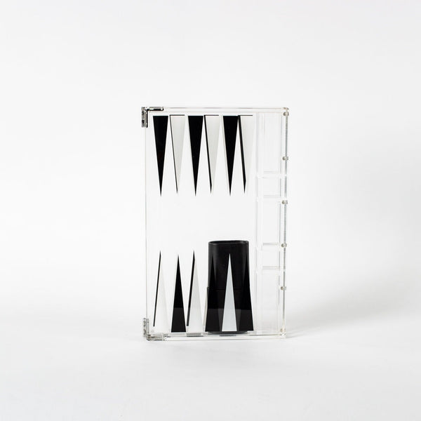 Lucas Acrylic Backgammon Set