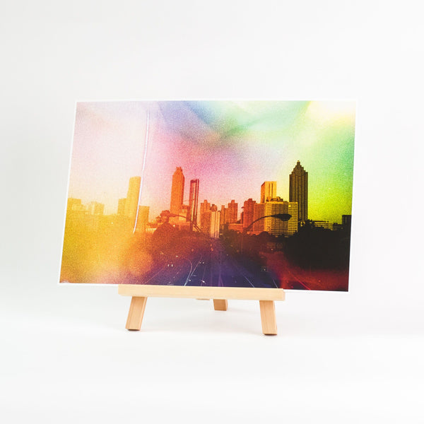 Large Rainbow Atlanta Print