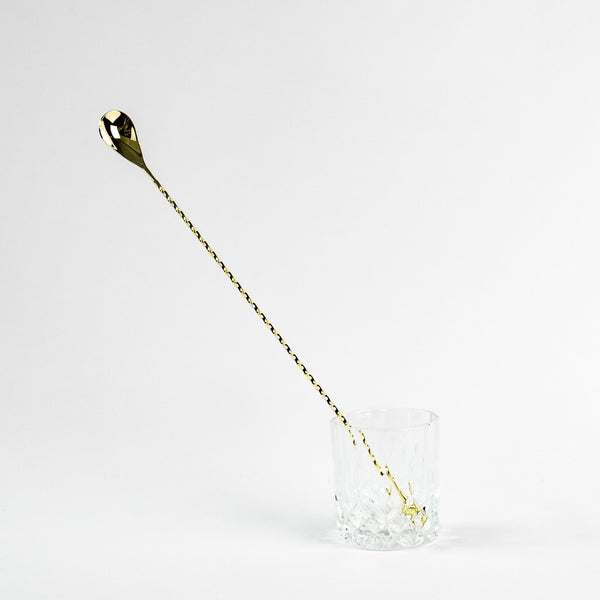 40cm Gold Weighted Bar Spoon