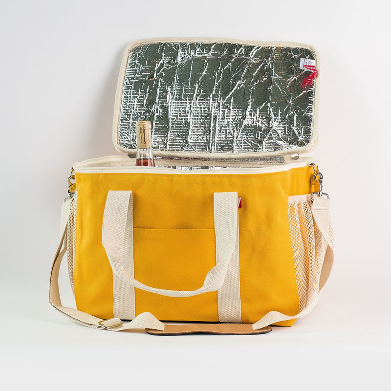 Insulated Picnic Cooler with Strap