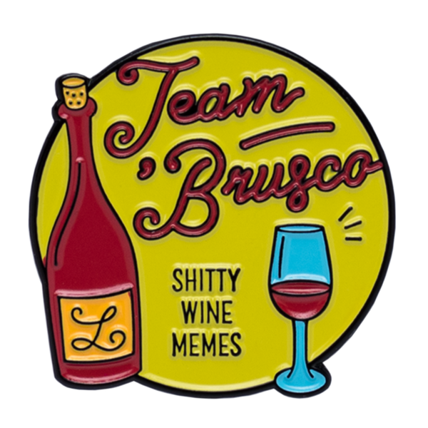 Team 'Brusco Enamel Pin