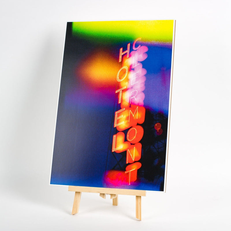 Large Rainbow Neon Print