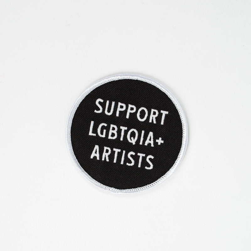 Support LGBTQIA+ Artists Patch