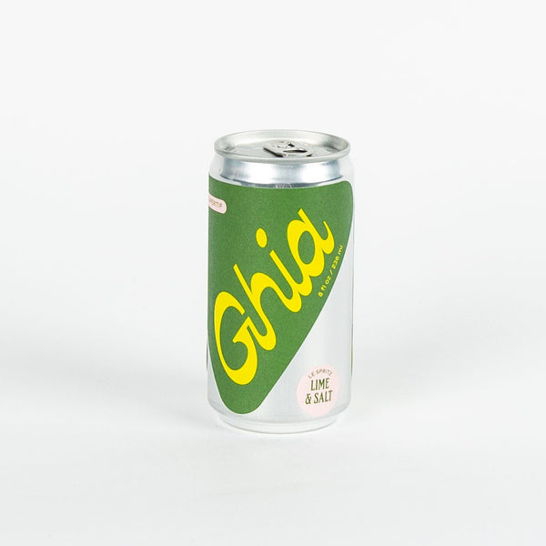 Ghia Lime + Salt Le Spritz Non-Alcoholic Beverage, 250ml can