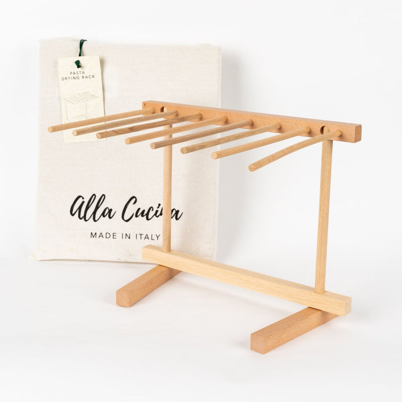 Italian Beechwood Collapsible Pasta Drying Rack