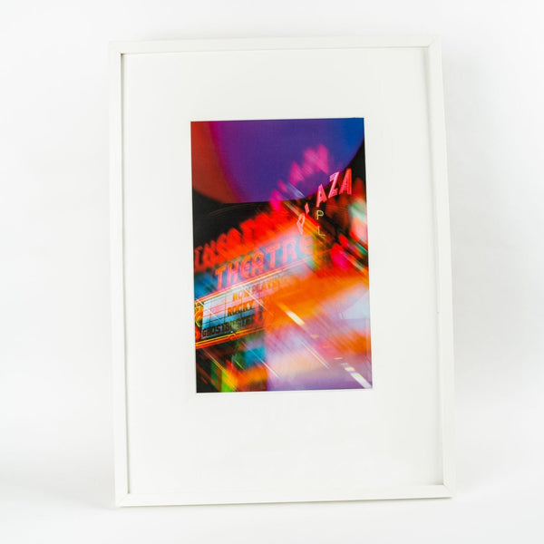 Large "Night Lights" Plaza Theatre Print