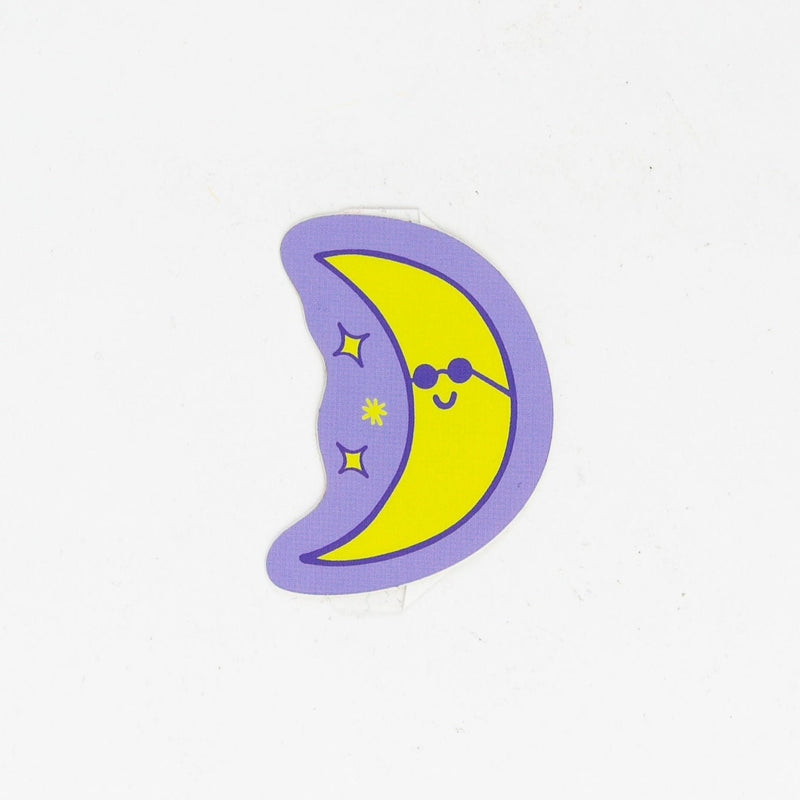 Cool Moon Sticker