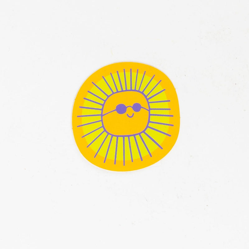 Cool Sun Sticker