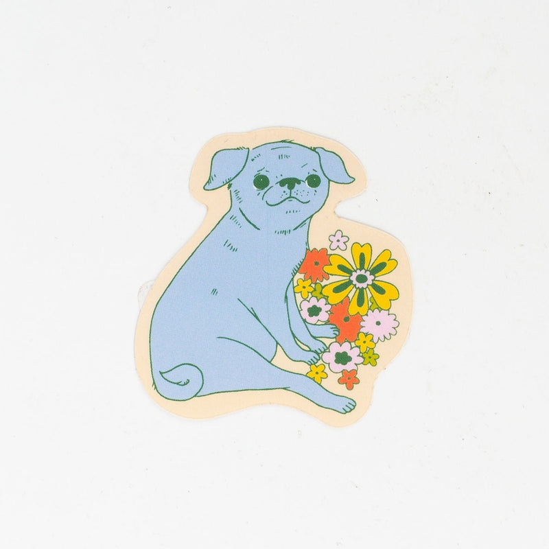 Stevie the Pug Sticker