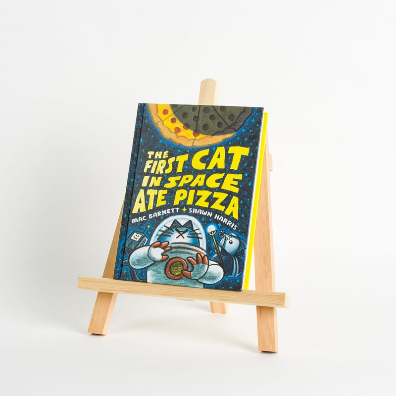 The First Cat in Space Ate Pizza, Mac Barnett and Shawn Harris