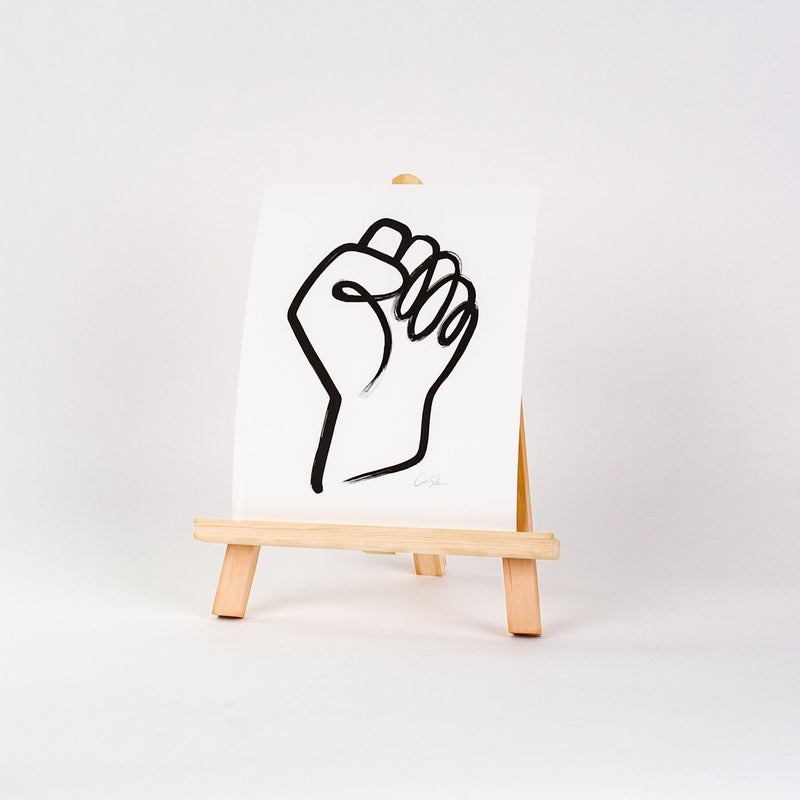 Resist Sign Print