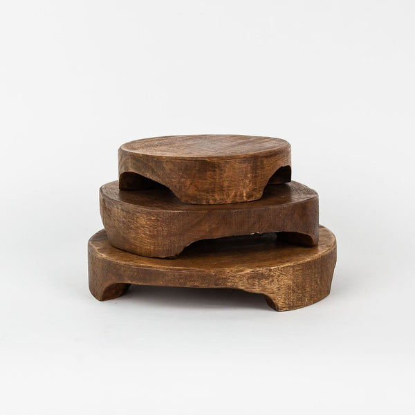 Vintage Wooden Pedestal