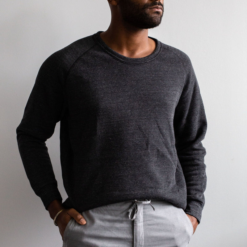 Classic Eco-Fleece Sweatshirt | Black