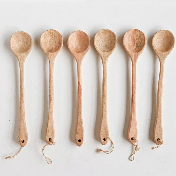 Hand-Carved Mango Wood Spoon