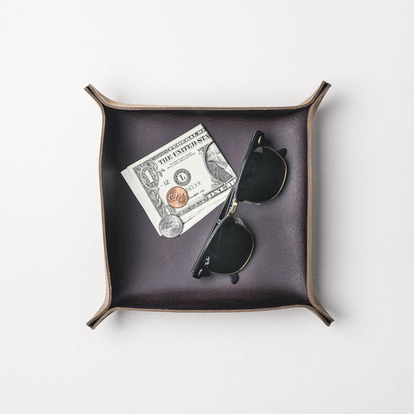 Leather Valet Tray